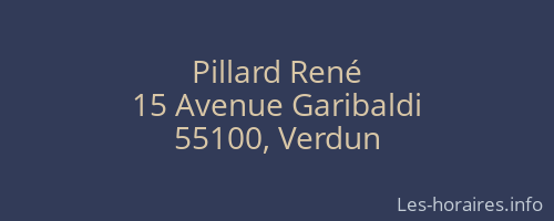Pillard René