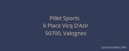 Pillet Sports