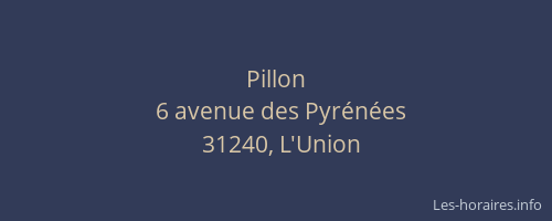 Pillon