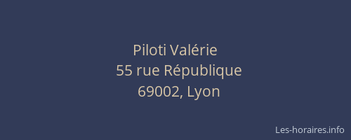 Piloti Valérie