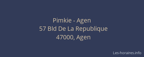 Pimkie - Agen