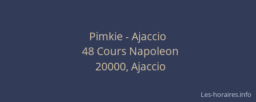 Pimkie - Ajaccio