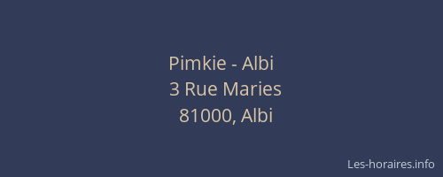 Pimkie - Albi