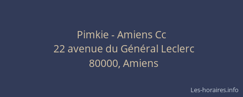 Pimkie - Amiens Cc