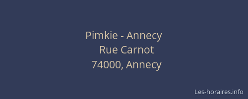 Pimkie - Annecy