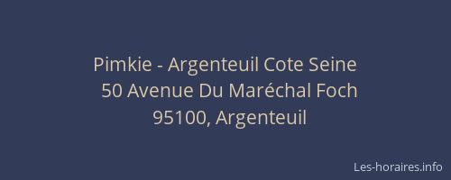 Pimkie - Argenteuil Cote Seine