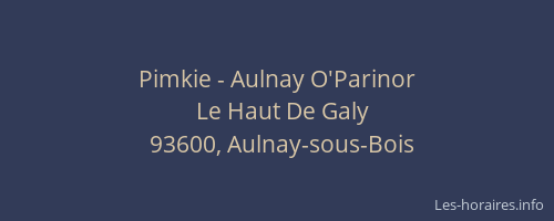 Pimkie - Aulnay O'Parinor
