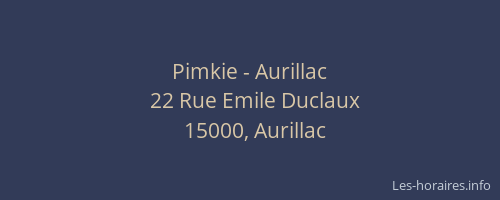 Pimkie - Aurillac