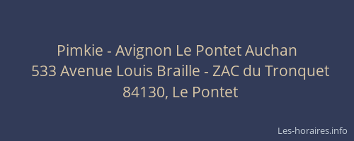 Pimkie - Avignon Le Pontet Auchan