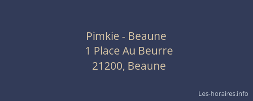 Pimkie - Beaune