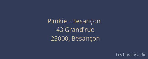 Pimkie - Besançon