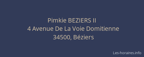 Pimkie BEZIERS II