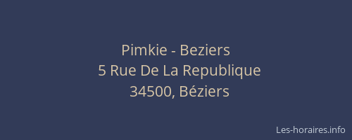 Pimkie - Beziers