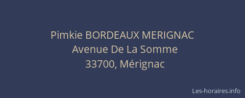 Pimkie BORDEAUX MERIGNAC
