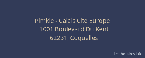 Pimkie - Calais Cite Europe