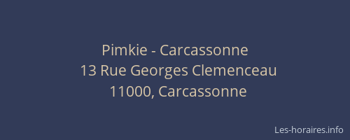 Pimkie - Carcassonne