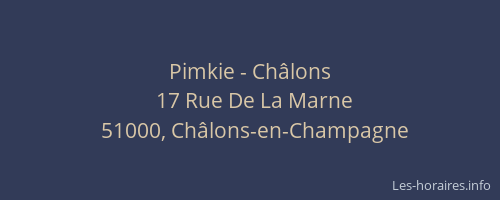 Pimkie - Châlons