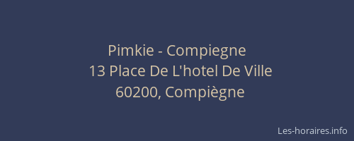 Pimkie - Compiegne
