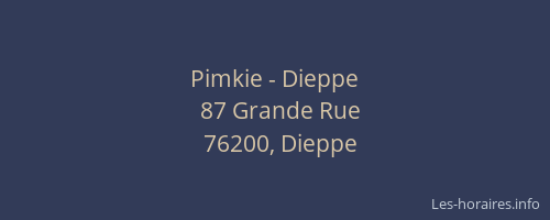 Pimkie - Dieppe