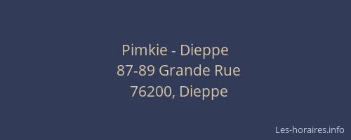 Pimkie - Dieppe