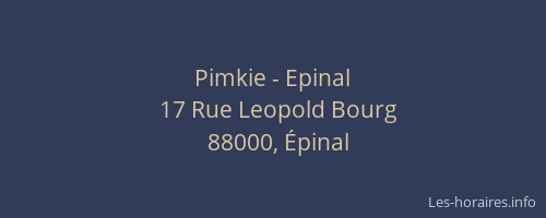 Pimkie - Epinal