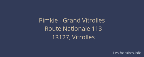 Pimkie - Grand Vitrolles