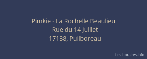 Pimkie - La Rochelle Beaulieu