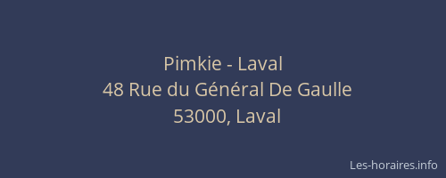 Pimkie - Laval