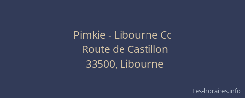 Pimkie - Libourne Cc