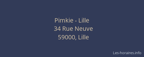 Pimkie - Lille