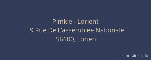 Pimkie - Lorient