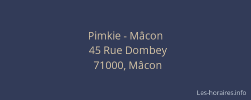 Pimkie - Mâcon