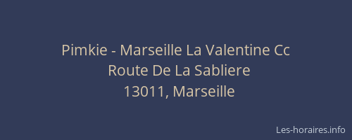 Pimkie - Marseille La Valentine Cc