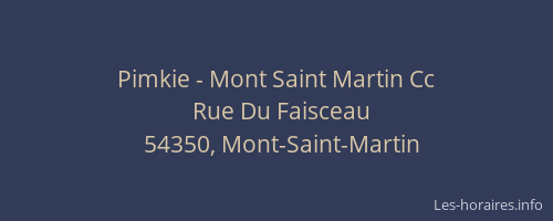 Pimkie - Mont Saint Martin Cc