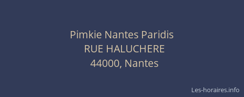 Pimkie Nantes Paridis