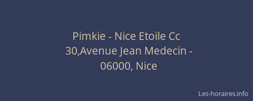 Pimkie - Nice Etoile Cc