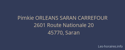 Pimkie ORLEANS SARAN CARREFOUR