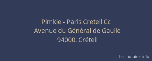 Pimkie - Paris Creteil Cc