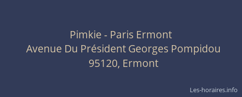 Pimkie - Paris Ermont