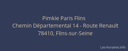 Pimkie Paris Flins
