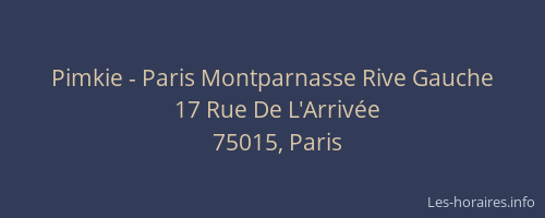 Pimkie - Paris Montparnasse Rive Gauche