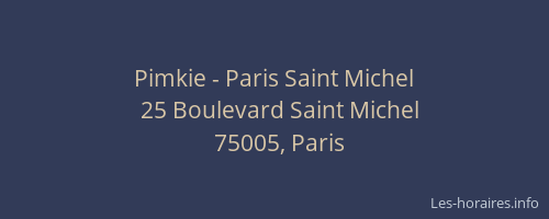 Pimkie - Paris Saint Michel