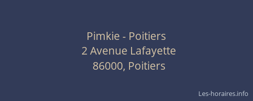Pimkie - Poitiers