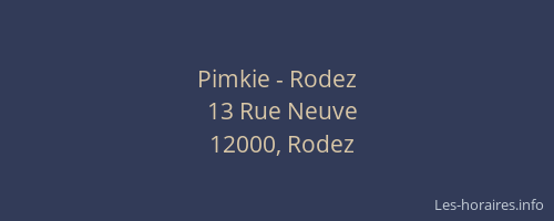 Pimkie - Rodez