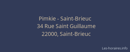 Pimkie - Saint-Brieuc