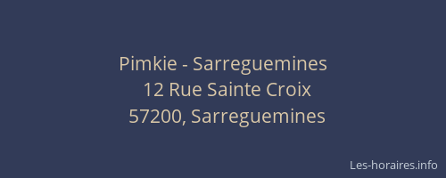 Pimkie - Sarreguemines