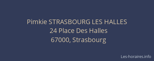 Pimkie STRASBOURG LES HALLES