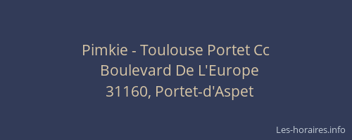 Pimkie - Toulouse Portet Cc