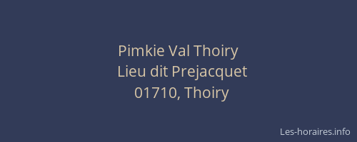 Pimkie Val Thoiry