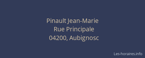 Pinault Jean-Marie